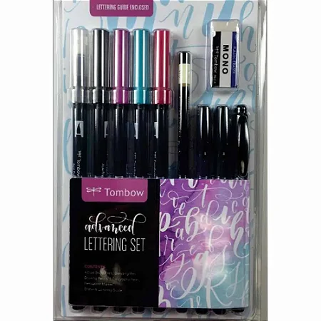 KIT CALIGRAFIA AVANCADO C 10 PECAS