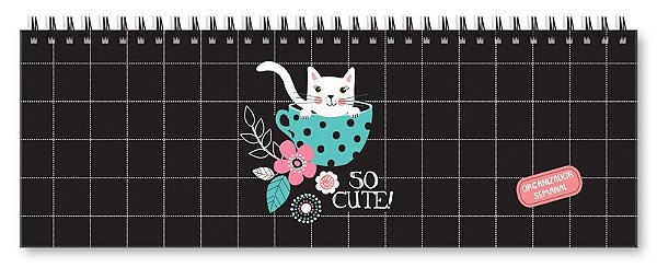 PLANNER ORGANIZADOR SEMANAL GATO