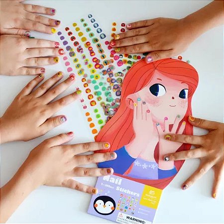 ADESIVOS DIVERTIDOS PARA UNHAS