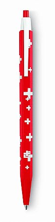 CANETA ESFEROGRAFICA ECO SWISS FLAG SUICA