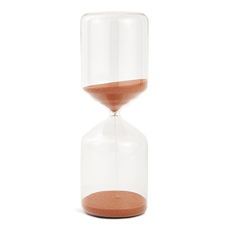 AMPULHETA EM VIDRO 60 MINUTOS