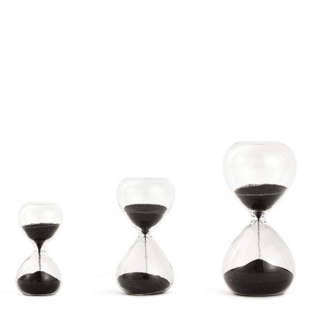 AMPULHETA EM VIDRO 5 MINUTOS