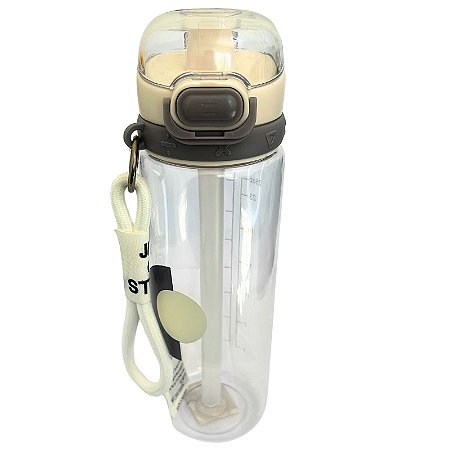 GARRAFA DE AGUA COMPLITUDE C CANUDO E ALCA 750ML