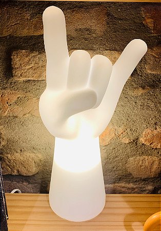 LUMINARIA MAO ROCK