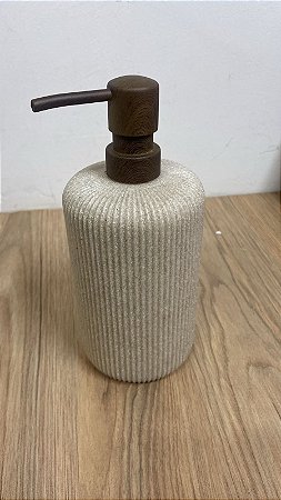 PORTA-SABONETE LIQUIDO EM POLIRRESINA