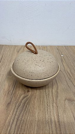 POTE DECORATIVO EM CERAMICA 10CM