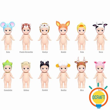 BONECA MINI SONNY ANGEL SERIE ANIMAL 2 SORTIDOS