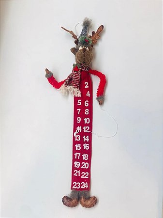 CALENDARIO ADVENTO RENA NATAL