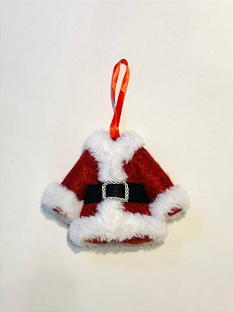 CASACO DO PAPAI NOEL P PENDURAR NATAL