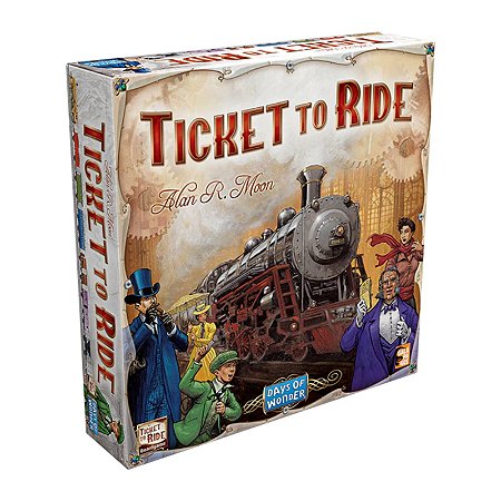 JOGO TICKET TO RIDE