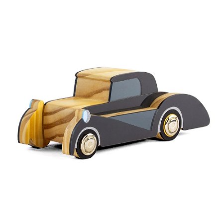 ESCULTURA DE MADEIRA CARRO FORD COUPE