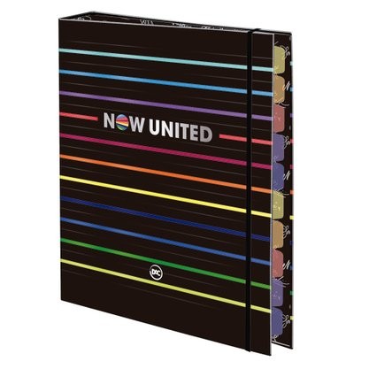 CADERNO FICHARIO ARGOLADO NOW UNITED C 48 FOLHAS