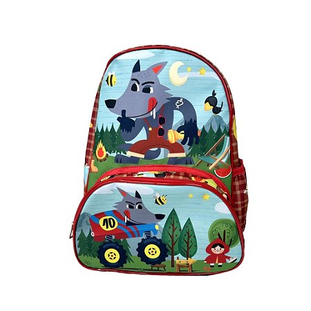 MOCHILA KIDS LOBO