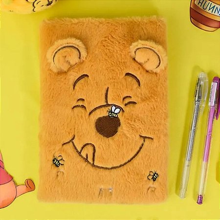 CADERNO DE ANOTACOES FLUFFY POOH