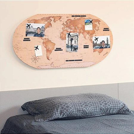 PAINEL MAPA EXPLORE 43X85 CM