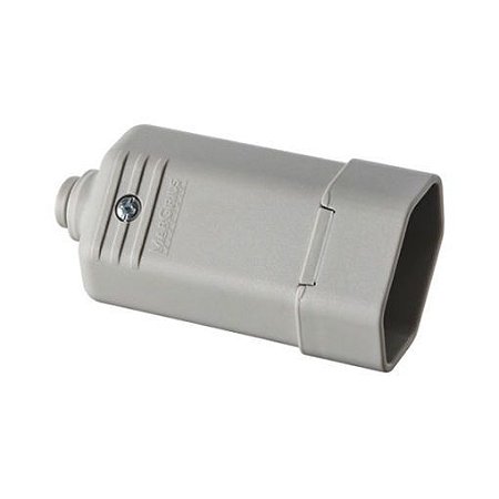 Tomada Desmontável Cinza  -  2P+T 10A