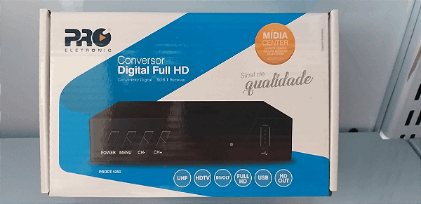 Mini Conversor Digital Para TV -  Isdb -T Full HD