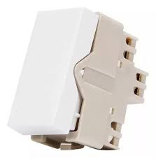 Módulo Interruptor Simples 10A - 250V - Branco - INFINITI