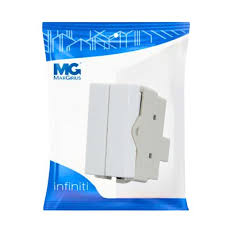 Módulo Interruptor Duplo Paralelo  - 10A - 250V  - Branca - INFINITI