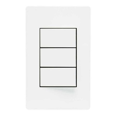 Interruptor Simples LES (03) - 10A-250V 4X2 Branca - INFINITI
