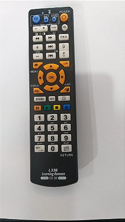 Controle Remoto Universal - 126 Funções - TV - VCR - SAT - CBL/STR-T - DVD/VCD/CD - CD/HI-FI