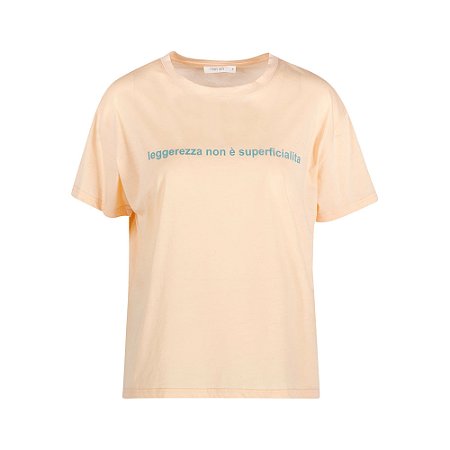 T-SHIRT FRASE LEGGEREZZA NON È SUPERFICIALITA