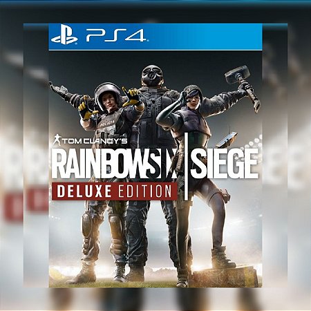 Tom Clancy S Rainbow Six Siege Deluxe Edition Ps4 Pt Br Vitalicia Ragnar Games