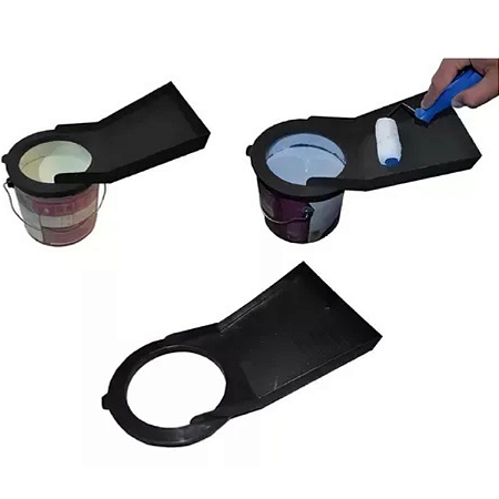 Bandeja De Pintura material plástico acoplável em Galão 3,6lt marca Deplasti