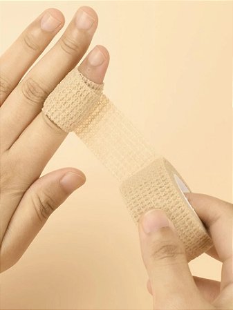 BANDAGEM FLEXBAND 2,5 CM BEGE