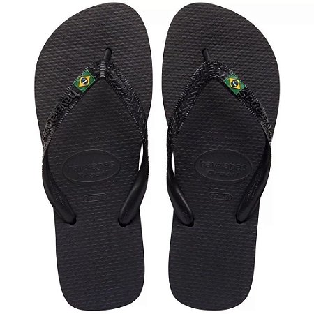 SANDALIA MASCULINO HAVAIANAS 0320090 BRASIL PRETO