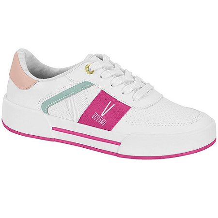 SANDALIA FEMININO VIZZANO 1380203 BRANCO/ROSA/LIGHT TURQUESA