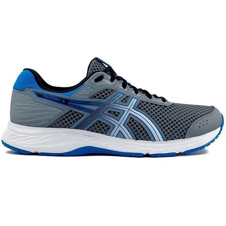 TENIS MASCULINO ASICS 1011B406 RAIDEN 3 PIEDMONT GREY/ELECTR