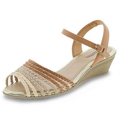 SANDALIA FEMININO MISSISSIPI X8465 PELE
