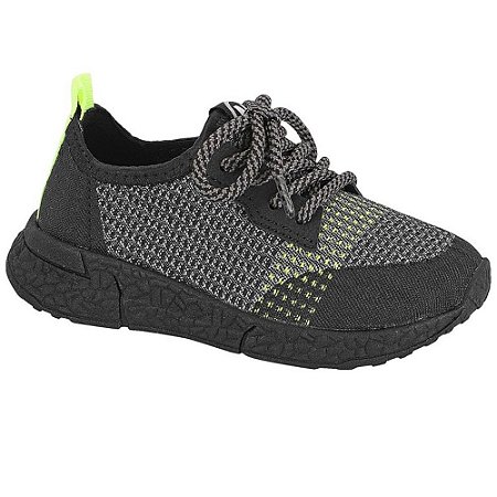 TENIS INFANTIL MOLEKINHO 2609214 MULTI PRETO/PRETO