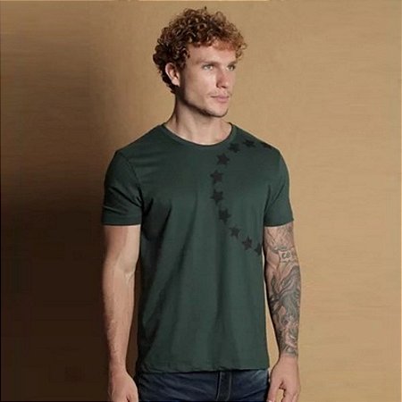 CAMISETA MASCULINO BIOTWO 50485 VERDE