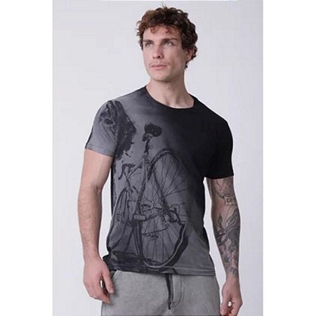 CAMISETA MASCULINO BIOTWO 50510 PRETO