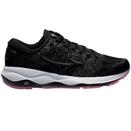 TENIS FEMININO MIZUNO 4144905 W WAY PRETO/ROSA