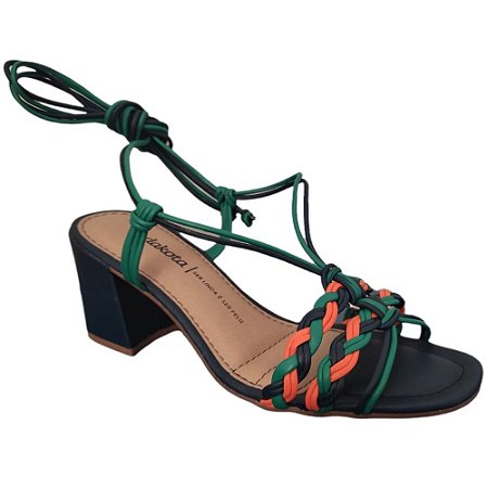 SANDALIA FEMININO DAKOTA Z9722 ESMERALDA