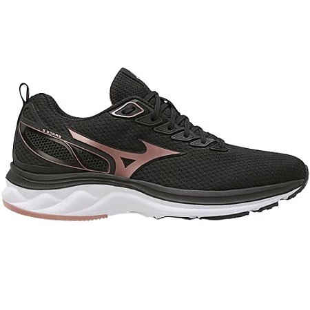 TENIS FEMININO MIZUNO 101013013 W SPACE 2 PRETO/ROSA