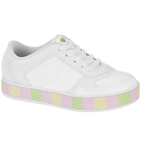 TENIS INFANTIL MOLEKINHA 25201623 BRANCO