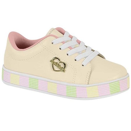 TENIS INFANTIL MOLEKINHA 25201627 CREME