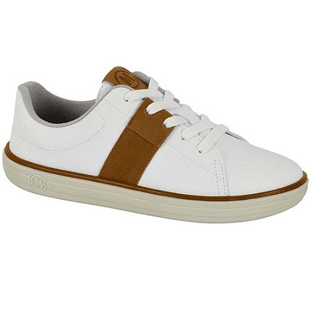 TENIS INFANTIL MOLEKINHO 2827118 BRANCO/CARAMELO