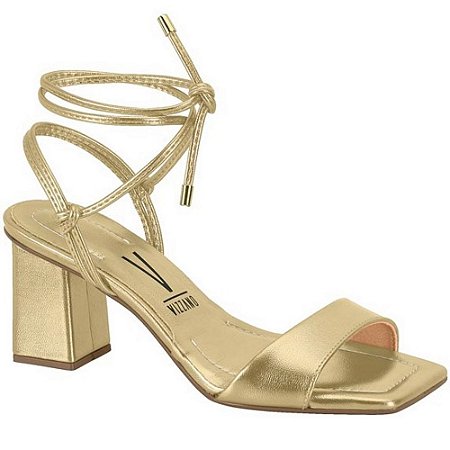SANDALIA FEMININO VIZZANO 6455209 DOURADO