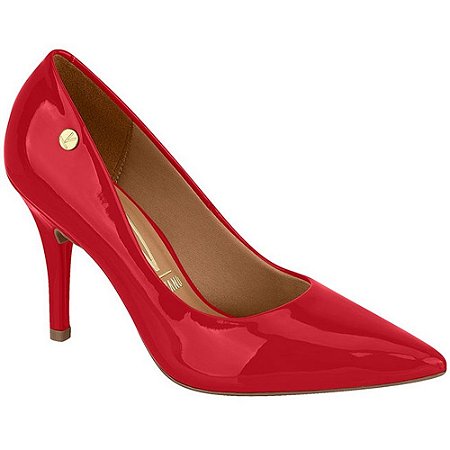 SCARPIN FEMININO VIZZANO 11841101 VERNIZ VERMELHO