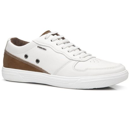 SAPATENIS MASCULINO PEGADA 110404 BRANCO