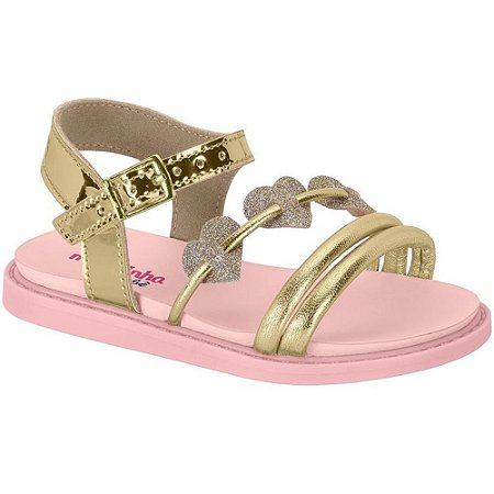 SANDALIA INFANTIL MOLEKINHA 2714218 DOURADO