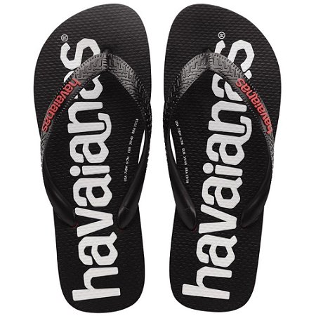 SANDALIA MASCULINO HAVAIANAS TOP LOGOMANIA2 VERMELHO RUBI