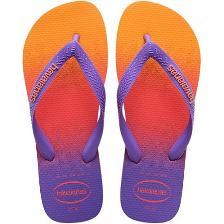 SANDALIA FEMININO HAVAIANAS TOP FASHION BLOOD ORANGE