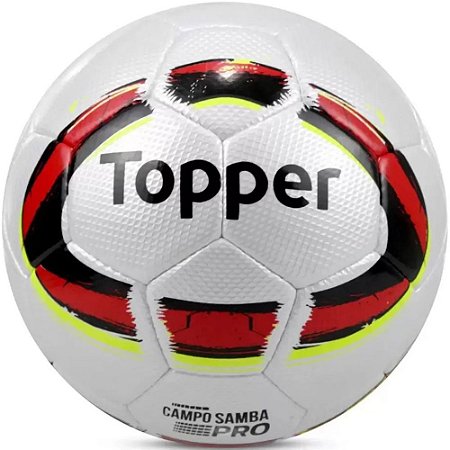 BOLA UNISSEX TOPPER SAMBA CPO PRO AMARELO/NEON VERMELHO