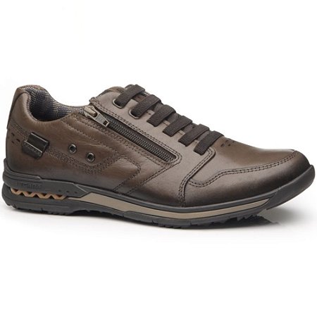 SAPATENIS MASCULINO PEGADA 114858 N PINHAO/BROWN